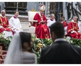 Cuando el hombre y la mujer colaboran juntos con el designio divino, la tierra se llena de armonía y confianza, el Papa en la Catequesis