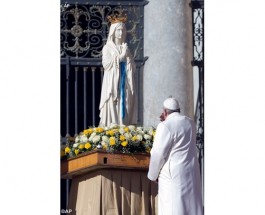 Oración del Papa: Lampedusa, Consistorio, Virgen de Lourdes y Jornada Mundial del Enfermo