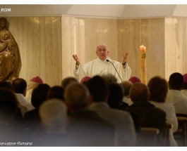 El Papa pidió en su homilía la gracia de la unidad luchando contra el espíritu del mundo