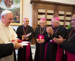 Papa recibe obispos dominicanos